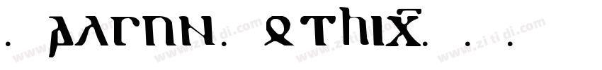 Malgun Gothic字体转换